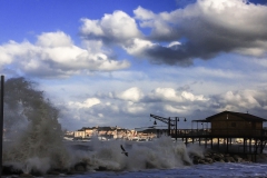 mareggiata su Ancona